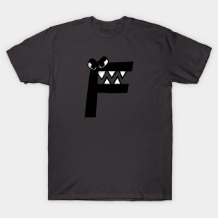 F | Alphabet Lore T-Shirt